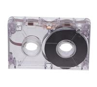 GALPADA Cintas de Audio Vírgenes de Minutos Cinta Vacía para Reproductor de Casete Transparente para Grabación de Mensajes y Música Suministros de Grabación para DIY