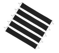 GALPADA Cinturones de Reparación Reforzados para Sillas Reclinables, 5 Unidades Negras, Correas Antirrotura de Nailon Resistente, Accesorio para Silla Exterior, Banda de Fijación