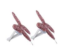 GALPADA Clip De Perfume Decoración Acortar Clip De Coche Oler Aroma Del Coche Refresco Perfume De Difusor De Aroma De De Ventilación Del Adornos Pedrería Rosa