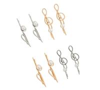 GALPADA Clips De Cabello De Forma Musical Horquilla Para Mujeres 8pcs Diseño Elegante