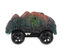 GALPADA Coche de de Dinosaurio Electrónico para Niños Minicoche de Juguete Vehículo Realista Juguete Educativo para Juegos Interiores y Exteriores 1