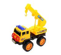 GALPADA Coche de Juguete Grúa Grande de Plástico Camión de Construcción Resistente y Seguro para Niñas Modelo Educativo para Temprano y Comunicación Familiar