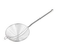 GALPADA Colador de Acero Inoxidable Resistente al Calor con Doble Espiral y Cesta Grande Poco Profunda y Fácil de Limpiar, Adecuado para Escurrir Pasta y Verduras