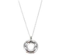 GALPADA Colgante Urna Cenizas Mascotas con Diseño Huella Collar Joyería Cremación Perro Acero Titanio Recuerdo Conmemorativo Unisex para Cerca Las Cenizas de Tu Mascota