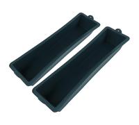 GALPADA Comedero para Pollos y Cerdos 2 Unidades de Plástico Verde 43 Cm Comedero de Cerca Bebedero para Aves de Corral Herramienta Alimentación Ganadera Uso Agrícola