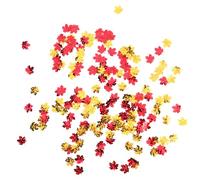 GALPADA Confeti de Hojas de Arce Artificiales para Halloween y Acción de Gracias 3 Bolsas de 300 Piezas Decoración de Fiesta de Otoño Hojas de Otoño Falsas para Eventos y Hogar