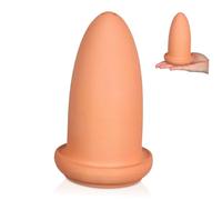GALPADA Cono de Cría para Desove de Camarones y Peces Ángel, Cubo de Barro Cerámico Mediano Marrón Claro, Herramienta para Cría de Peces, Barril de Desove Función de Filtrado para Acuario