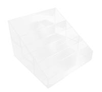 GALPADA Contenedor Organizador Transparente de 3 Niveles, Fácil de Limpiar para Bolas de Secadora de Acrílico Adecuado para Lavandería y Apartamentos