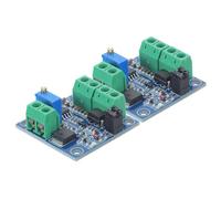 GALPADA Convertidor de Voltaje Portátil para Proyectos Electrónicos DIY Ajuste Preciso y Carcasa de Plástico Azul, Paquete de 2 Unidades para Dispositivos Sensibles