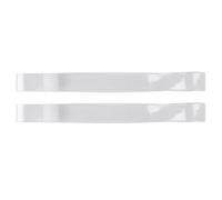 GALPADA Cordones Elásticos Transparentes para Tacones Altos de Mujer, Fáciles de Poner y Quitar, Material Tpu Resistente y Antideslizante, 1 Par Blanco