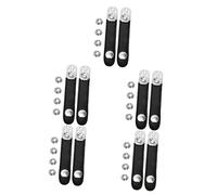 GALPADA Correa De De Cuero Con Extensión y 4 Hebillas De Fijación - Ideal Para Acordeones De 8 Cm - Durable y Ajustable Perfecta Para Músicos y Entusiastas