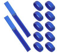 GALPADA Correas Antideslizantes para Botas de Perro, 20 Piezas, Nylon y Poliéster, Protegen Patas de Mascotas en Clima Lluvioso y Actividades al Aire Libre, Color Azul