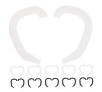 GALPADA Corrector De Oreja Para Bebé, Parche Corrector De Aurícula, Soporte Para Máscara, Gancho Fijo, Herramienta De Soporte Para Oreja, 12 Pares
