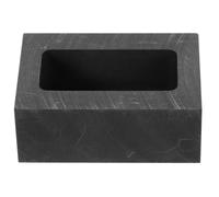 GALPADA Crisol de Grafito para Fundición de Metales, Crisol Cuadrado de 50×30×20 Mm, Molde de Grafito de Alta Pureza para Horno de Fundición, Resistente a Altas Temperaturas, Precisión