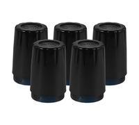 GALPADA Cubierta de Batería para Micrófono Inalámbrico G-16, 5 Piezas, Tapa de Extremo Cilíndrica Compatible con Micrófonos de Mano para Ktv, Accesorios de Recambio para Uso en Fiestas