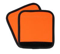 GALPADA Cubierta Protectora Desmontable para Barra Horizontal 2 Piezas, Almohadillas Antideslizantes de Poliéster Naranja, Accesorios para Barra de Dominadas y Levantamiento de Pesas