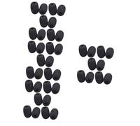 GALPADA Cubiertas De Micrófono Antiviento Protector Para Micrófono De Reductor De Ruido Para Conferencias Compatible Inalámbricos Cabeza 10 Piezas X 4