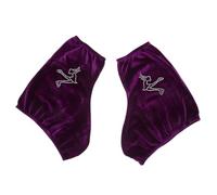 GALPADA Cubiertas para Patines de Hielo Profesionales de Terciopelo Protectoras y Ajustables para Botas de Patinaje de Portátiles y Resistentes para Hielo y Patines Artísticos