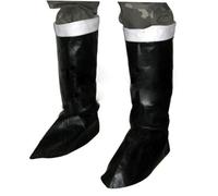 GALPADA Cubrezapatos Navideños ¡ ! Fundas para Interiores Que Se Adaptan A La Decoración Navideña Vintage Un Adorno Imprescindible para Papá Noel Negro