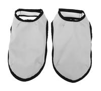 GALPADA Cubrezapatos para Peluqueros Gris Antideslizantes y Reutilizables Protección contra Cabello Cubiertas para Zapatos Transpirables y Resistentes para Estilistas y Profesionales