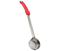GALPADA Cuchara Medidora Fácil de Usar y Almacenar con Mango Rojo para Salsa de Metal Adecuado para Utensilios de Cocina y Control de Porciones
