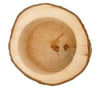 GALPADA Cuenco de Madera Accesorio Adecuado Superficie Lisa y Fácil de Limpiar para Hámster y Conejo para a Pequeñas