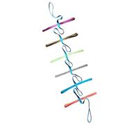 GALPADA Cuerda de Seguridad Asas Ajustables Correa Antipérdida Azul de 38 MM de Ancho para Guarderías y Paseos al Aire Libre Cuerda para Caminar Grupo y Protección Infantil