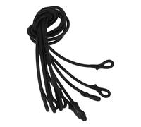 GALPADA Cuerdas Elásticas de y Nailon 6 MM X 70 CM Paquete de 5 Unidades Cuerda Elástica de Repuesto para Trampolín y Lonas Resistente para Exteriores y Carpas