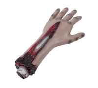 GALPADA Decoración de Halloween PU Mano Falsa Sangrienta y Rota Parte del Cuerpo Humana Terrorífica para Casas Encantadas Fiestas Temáticas Accesorios Espeluznantes y Realistas