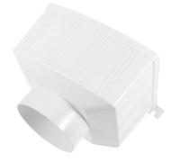 GALPADA Desviador para Bajante Cuadrado PVC Sistema de Recolección de Agua de Lluvia para Canaletas en Cobertizos y Jardines Accesorio para Manejo de Aguas Pluviales