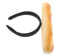 GALPADA Diadema Creativa con Diseño Realista de Baguette para Fiestas Cosplay Spa y Maquillaje Ligera y Antideslizante Accesorio para Streaming y Fotos Mujeres y Niñas