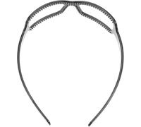 GALPADA Diadema para Mujer Diseño de Gafas de Sol, Diadema de Resina Negra Nº 5, Cómoda y Ligera para Uso Diario, Lavarse la Cara y Fiestas, Accesorio Creativo para Cabello Rizado