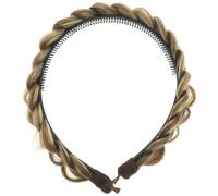GALPADA Diadema Trenzada para Mujer Diseño de Peluca, Material Plástico y Resina, Mantiene Buen Efecto tras Uso Repetido, Adecuado para Diferentes Ocasiones Color Color Aleatorio