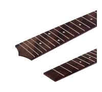 GALPADA Diapasón en Palisandro de 23 Pulgadas de Ukelele de Concierto Accesorio Resistente y Clásico 18 Trastes y Puntos Blancos para Músicos Amateurs y Profesionales