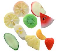 GALPADA Diseño de Fruta Hechas de Plástico y Resina 10 Cabello Ligeras y Cómodas para Mujeres para Banquetes y Graduaciones