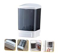 GALPADA Dispensador de Jabón Manual de Pared Espumador para Jabón de Manos Fácil Instalación y Recarga Plástico Resistente para Líquido y Champú Baño