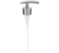 GALPADA Dispensador de Jabón y Loción de Acero Inoxidable Resistente Bomba Recargable Compatible con Botellas de Repuesto para Champú y Acondicionador Baño y Cocina