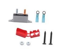 GALPADA Disyuntor Manual para Vehículo y Barco con Roja Protección contra Cortocircuitos de Tornillo y Carcasa Resistente la Corrosión