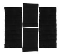 GALPADA Divisores Acolchados para Bolso de Cámara 4 Piezas Insertos Ajustables Antivibración y Antiarañazos Compartimentos Modulares de Felpa Negra para Protección y Organización