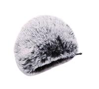 GALPADA Escudo Viento Salpicaduras para Micrófono Funda Peluda de Felpa Protector de Micrófono para Reducción de Ruido Adecuado para Grabación de Voz