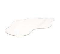 GALPADA Espejo Decorativo Acrílico de Forma Irregular 30x17 Cm para Lago de Pueblo en Miniatura, Accesorio de Paisaje Navideño para Estanque y Decoración de Aldeas en Escritorio