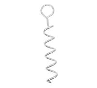 GALPADA Estaca Espiral para Perros Resistente de Hierro Diseño Robusto y Profundidad para Tierra, Adecuado para Patio y Actividades al Aire Libre Perros Grandes
