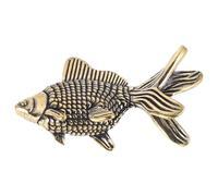 GALPADA Estatua de Pez de Feng Shui Símbolo de Prosperidad y Fortuna Adorno Elegante para Hogar Oficina y Decoración Anual de Abundancia y Tesoro Auspicioso