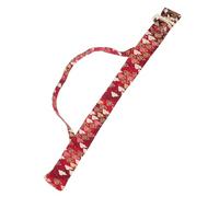 GALPADA Estuche de Bambú para Flauta Vertical 56-66 Cm con Correa Ajustable para Hombro, Bolsa de Almacenamiento Portátil de Algodón, Funda Protectora Ligera Adecuado para Músicos