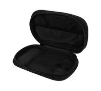 GALPADA Estuche de Tela Negro para Almacenamiento de Diseño Práctico y Elegante Adecuado para Viaje y Transporte de Suministros para Diabéticos