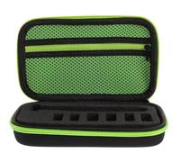 GALPADA Estuche De Viaje Para Maquinilla De Afeitar Bolsa De Transporte De Eva Organizador Para Guardar Afeitadoras Para Viajes o Hogar Color Negro