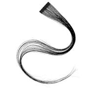 GALPADA Extensiones De Cabello Largo Suave Cabello Humano Real Oscuro Ser Cinta De Extensión Del Cabello Color Extensión Del Cabello Para Mujeres Virgen Derecho Manojos Ondulado Negro