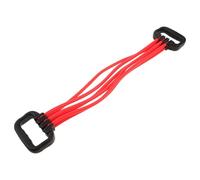 GALPADA Extensor de Fuerza Ajustable Rojo 20-120 LB Banda Elástica Gruesa para Entrenamiento de Pecho Brazos y Espalda Cuerda de Tracción Multifuncional para Fitness en Casa Equipo