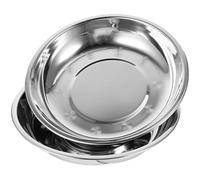 GALPADA Fácil de Limpiar Forma Única de Acero Inoxidable 2 Cuencos para Mascotas Olor Extraño Ideales para Gatos y Perros