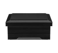 GALPADA Fiambrera Japonesa para Picnic al Aire Libre con Compartimentos Inteligentes, Diseño Elegante Rectangular en Abs y Textura de Madera Natural